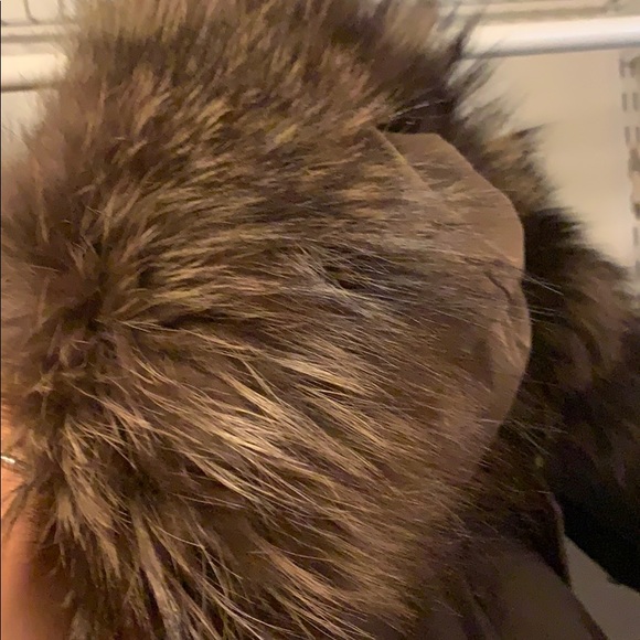 Puff down jacket real Fox - Picture 4 of 8